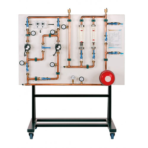 Circulating Pumps Training Panel Thermal Lab Equipment Teaching Equipment Didactic Equipment
