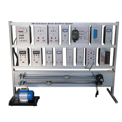 Servo Break And Drive System School Educational Equipment Vocational Trainer Workbench Electrical Training Equipment