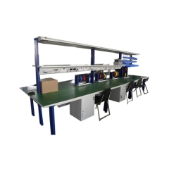 European Type Electronics Workbench School Training Bench Vocational Trainer Workbench Electrical Training Equipment