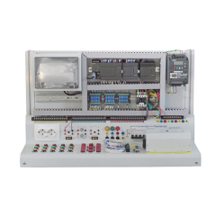 Entrenador de PLC portátil, equipo educativo escolar, banco de trabajo para formación profesional, equipo de capacitación en electricidad