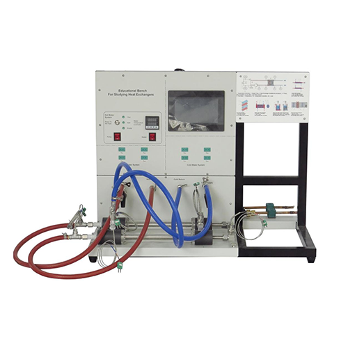 Educational Bench for Studying Heat Exchangers Technical Skills Training Equipment University Equipment Heat Transfer Experiment Equipment