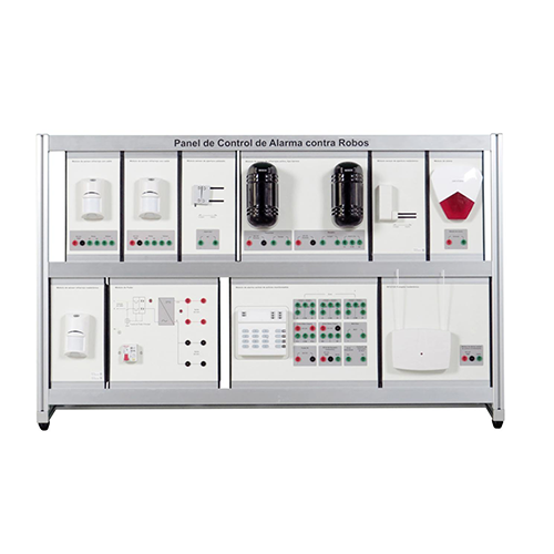 Burglary Alarm Control Panel Educational Equipment Demonstrational Equipment Building Automation Trainer
