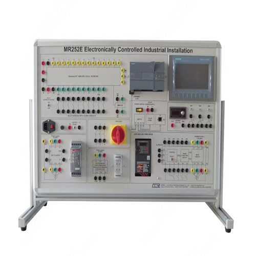 Electronically Controlled Industrial Installation Educational Equipment Technical Training Equipment Electrical Engineering Lab