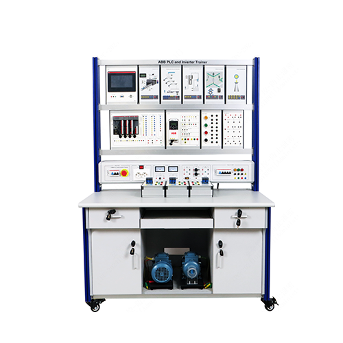 ABB PLC and Inverter Trainer Vocational Training Equipment Classroom Training Set Electrical Workbench
