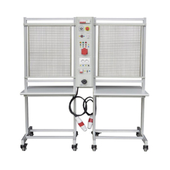 Banco de trabajo para instalación industrial Equipos de enseñanza de ingeniería Tablero de enseñanza Equipos de laboratorio de ingeniería eléctrica