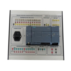 PLC nhỏ gọn 24 đầu vào đầu ra, thiết bị đào tạo nghề Learnlab, bộ dụng cụ giảng dạy máy điện.