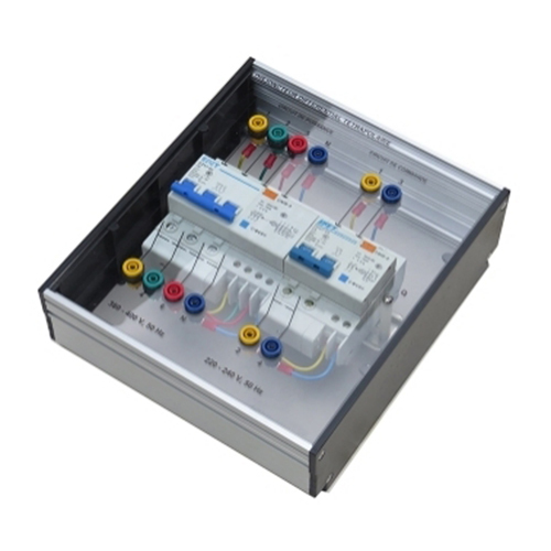 Équipement de formation professionnelle sur les disjoncteurs différentiels – Kit pédagogique Learnlab pour machines électriques