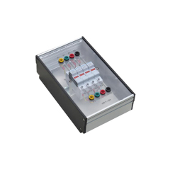Ensemble pédagogique Learnlab pour machine électrique, porte-fusible sectionneur
