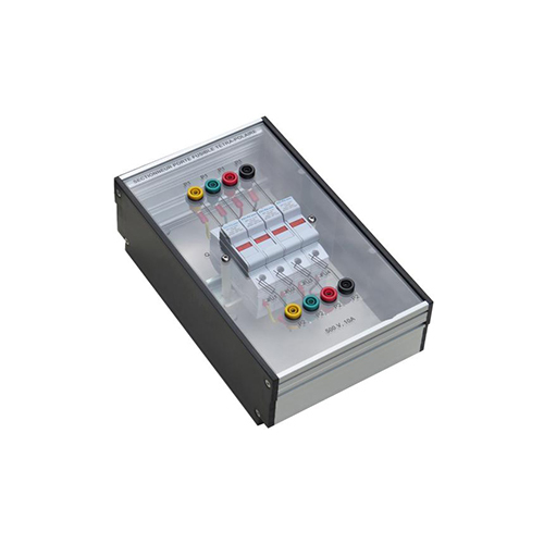 Ensemble pédagogique Learnlab pour machine électrique, porte-fusible sectionneur