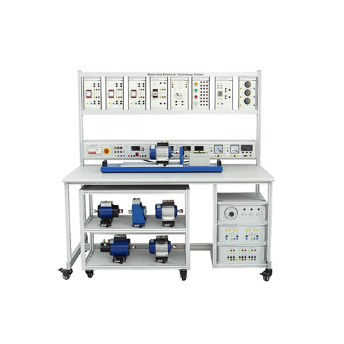 Equipamentos educacionais para treinamento em tecnologia de motores e sistemas elétricos, equipamentos para treinamento industrial em máquinas elétricas.