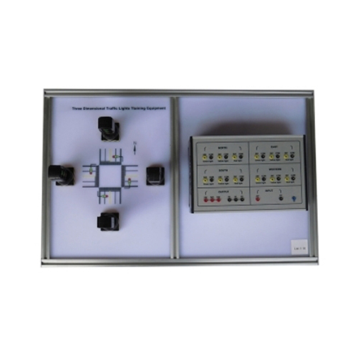 Equipos de capacitación en semáforos tridimensionales Equipos de enseñanza Equipos de capacitación industrial Equipos de laboratorio de ingeniería eléctrica