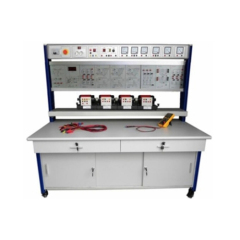 Banc de formation électrique pour la commande d'onduleurs, équipement pédagogique scolaire, équipement de formation, banc de formation pour transformateurs