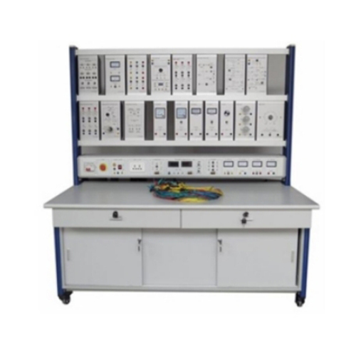 โต๊ะทำงานฝึกอบรมอิเล็กทรอนิกส์กำลัง อุปกรณ์การสอนในโรงเรียน อุปกรณ์ฝึกสอน โต๊ะทำงานฝึกอบรมหม้อแปลงไฟฟ้า