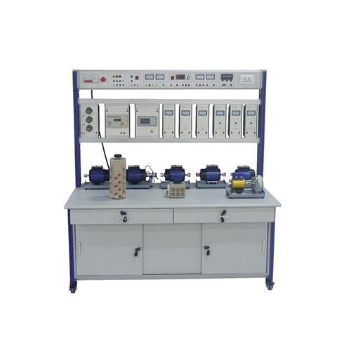 Banc d'atelier de formation pour générateur CC, équipement didactique, modèle pédagogique, établi électrique