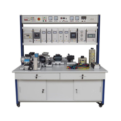 แท่นฝึกอบรมมอเตอร์ไฟฟ้ากระแสสลับเฟสเดียว อุปกรณ์การเรียนการสอน อุปกรณ์ฝึกปฏิบัติงานไฟฟ้า