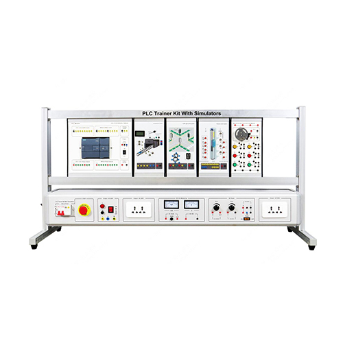 Kit di addestramento PLC con simulatori Attrezzatura didattica per scuole Attrezzatura di formazione professionale tecnica e simulatore Trainer automatico