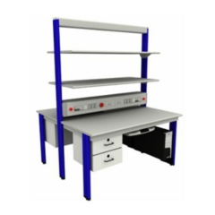 Meja Kerja Elektronik, Peralatan Edukasi, Perlengkapan Pelatihan Kelas, Meja Kerja Pelatihan Transformator