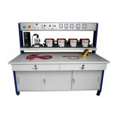 Meja Kerja Pelatihan Motor DC, Peralatan Pengajaran Teknik, Sistem Pelatihan Pemecahan Masalah, Pelatih Otomatis