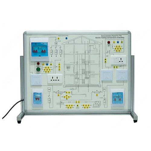 Demonstration Panel for the Electric Testing Carried Out in a Building ...