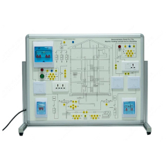 건물 내 전기 테스트 시연 패널, 직업 훈련 장비, 대학교 교육 장비, 전기 기계