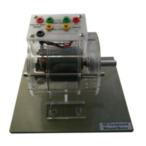 Transparent Motor Trainer Educational Equipment Demonstrational Equipment Electrical Installation Lab