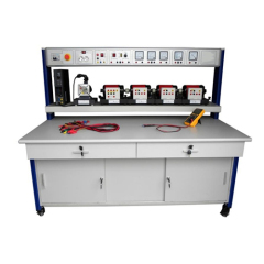 Simulatore di macchine elettriche, attrezzatura didattica per le scuole, attrezzatura di formazione professionale tecnica e simulatore, trainer automatico