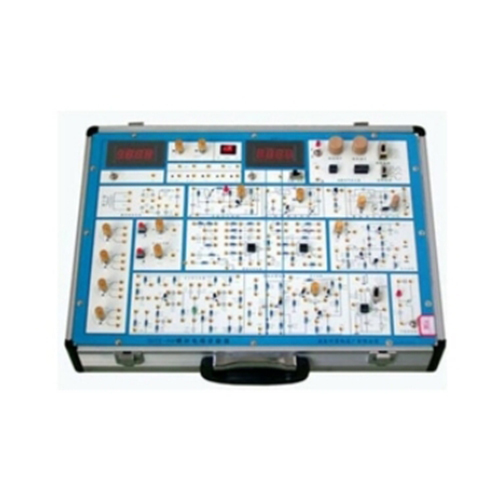 Kit de experiências de eletrónica analógica, ferramentas e equipamentos para formação profissional, equipamentos para formação industrial, formação em competências elétricas.
