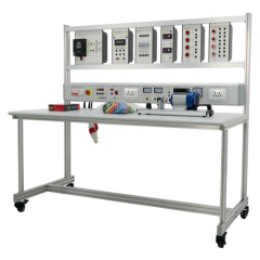 Wyposażenie dydaktyczne do laboratorium napędów elektrycznych prądu przemiennego, sprzęt demonstracyjny, laboratorium instalacji elektrycznych.