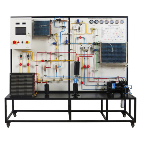 Training Simulator  for Failure of Refrigeration Systems Vocational Training Equipment Educational Equipment Refrigeration Trainer