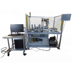 Collaborative 6 Axes Robot Arm With Camera and Gripper Educational Equipment Demonstrational Equipment Mechatronics Training Equipment