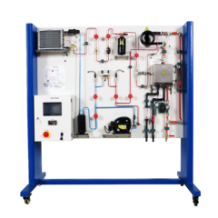Heat Pump Didactic Equipment Educational Laboratory School Equipment Skills Training Equipment Refrigerator Trainer