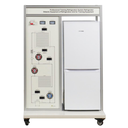 Professional Training Refrigeration System Refrigerator Didactic Equipment of Refrigeration Unit for Training Equipment Teaching Equipment Vocational Education Equipment Refrigeration Trainer