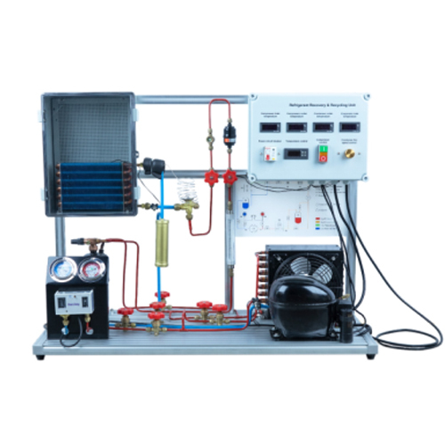 Refrigerant Recovery & Recycling Unit Vocational Training Equipment School Equipment Skills Training Equipment Refrigerator Trainer