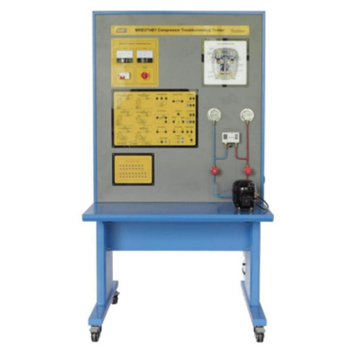 Compressor Troubleshooting Trainer Didactic Equipment Educational Equipment Refrigeration Trainer