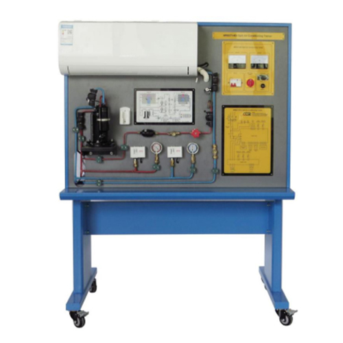 Split Air Conditioning Trainer School Educational Equipment Vocational Training Equipment Refrigeration Trainer