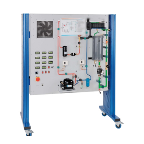 Refrigeration Circuit With Variable Load Teaching Equipment Vocational Training Equipment Refrigeration Trainer