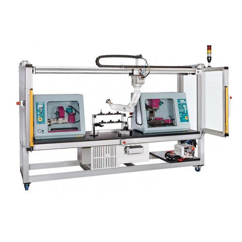 Robotic System Computer Integrated Manufacturing And Handling System Educational Equipment Demonstrational Equipment Mechatronics Training Equipment