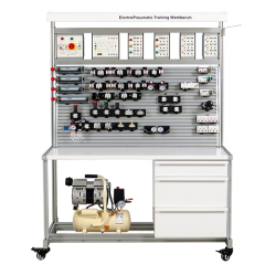 Electro Pneumatic Training Workbench Technical Skills Training Equipment Demonstrational Equipment Pneumatic Training Equipment