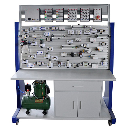 Double Face Electro Pneumatic Trainer Teaching Equipment Industrial Training Equipment Pneumatic Trainer