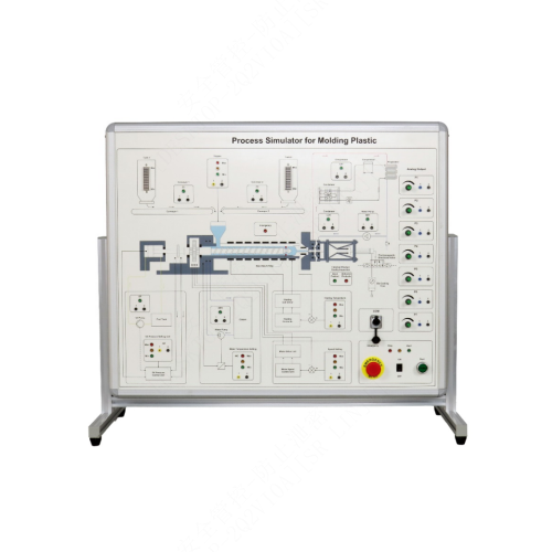 Process Simulator for Molding Plastic Didactic Training School Laboratory Training Process Control Trainer