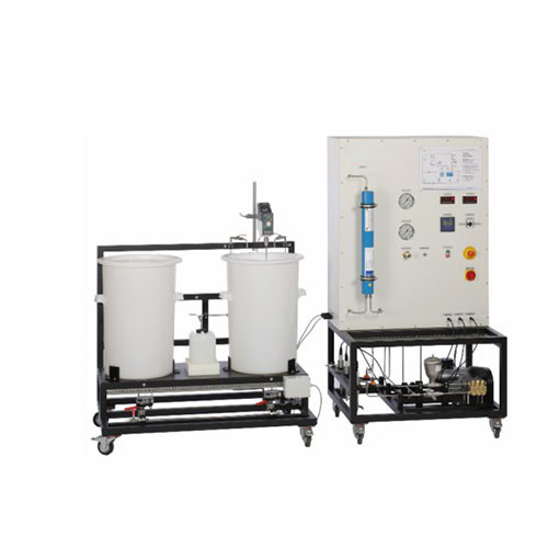 Sistema de formación en ósmosis inversa. Formación en tratamiento de agua. Equipos de formación profesional.