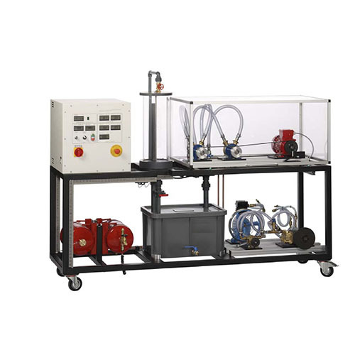 Comparison of Positive Displacement Machines and Turbomachine Fluids Engineering Training Equipment Educational Equipment Teaching Equipment