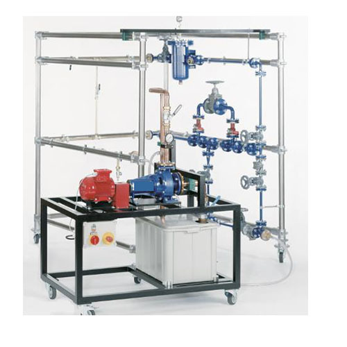 Estación de ensamblaje Tuberías, válvulas y accesorios Ingeniería de fluidos Equipos de capacitación Equipos de enseñanza Equipos educativos