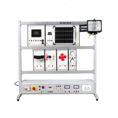 Equipamento educativo para redes inteligentes, formação em competências técnicas, sistema de formação em energias renováveis.