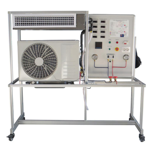 Sistema di accensione/spegnimento del compressore a stazione singola split + solo raffreddamento Apparecchiature di laboratorio per la refrigerazione Apparecchiature didattiche Apparecchiature per la formazione professionale