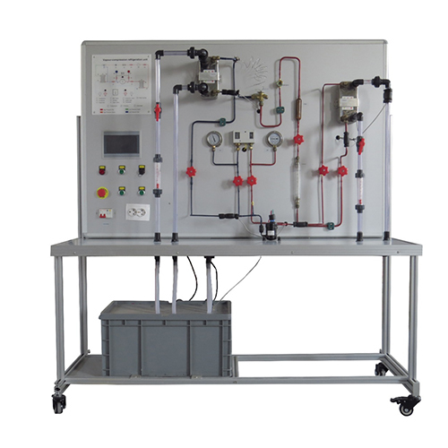 Vapour-Compression Refrigeration Unit Refrigeration Laboratory Equipment Didactic Equipment Vocational Training Equipment