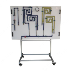 Installation Technology Losses in Pipe Bends Technical Teaching Equipment Demonstrational Equipment Thermal Lab Equipment