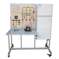 Domestic Refrigerator (Two Door) Refrigeration Laboratory Equipment Didactic Equipment Vocational Training Equipment