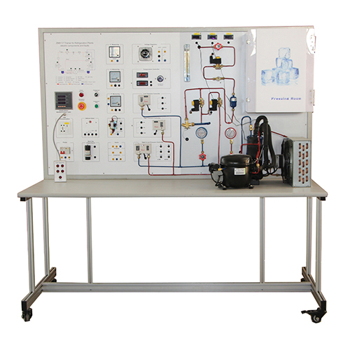 Trainer For Refrigeration Refrigeration Laboratory Equipment Didactic Equipment Vocational Training Equipment