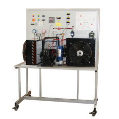 Trainer For The Study Of  The Semi-Hermetic Compressor Refrigeration Laboratory Equipment Didactic Equipment Vocational Training Equipment